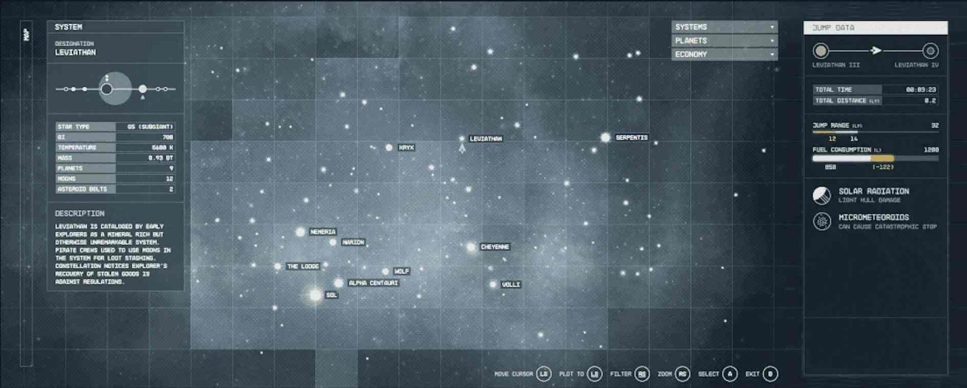 《星空》早期太空地图公开：游戏原本确实更难