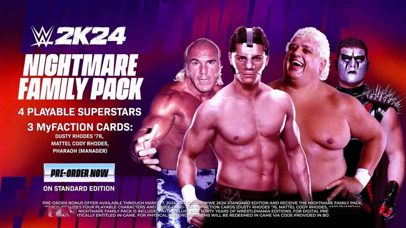 《WWE 2K24》正式面向主机/PC公布 3/8推出