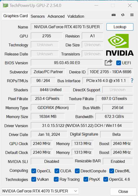 索泰RTX 4070Ti SUPER评测：加量不加价，性能提升10%