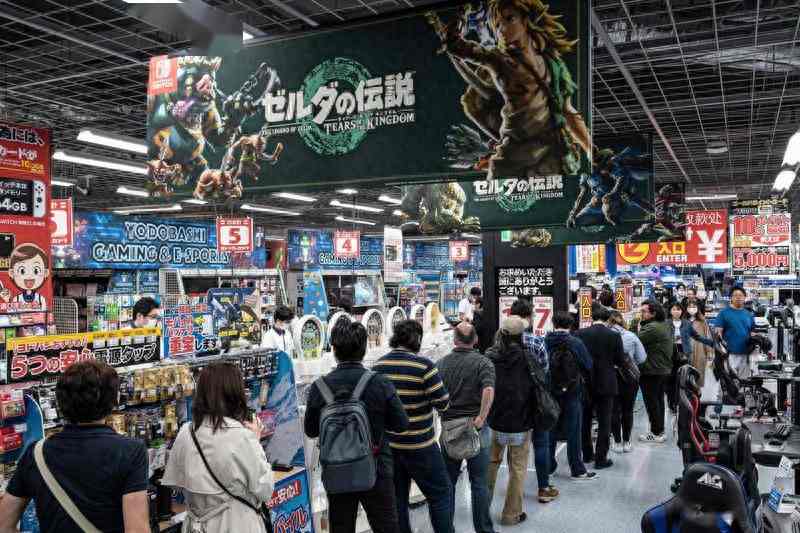 《塞尔达：王国之泪》成日本2023年最畅销实体游戏 售出190万