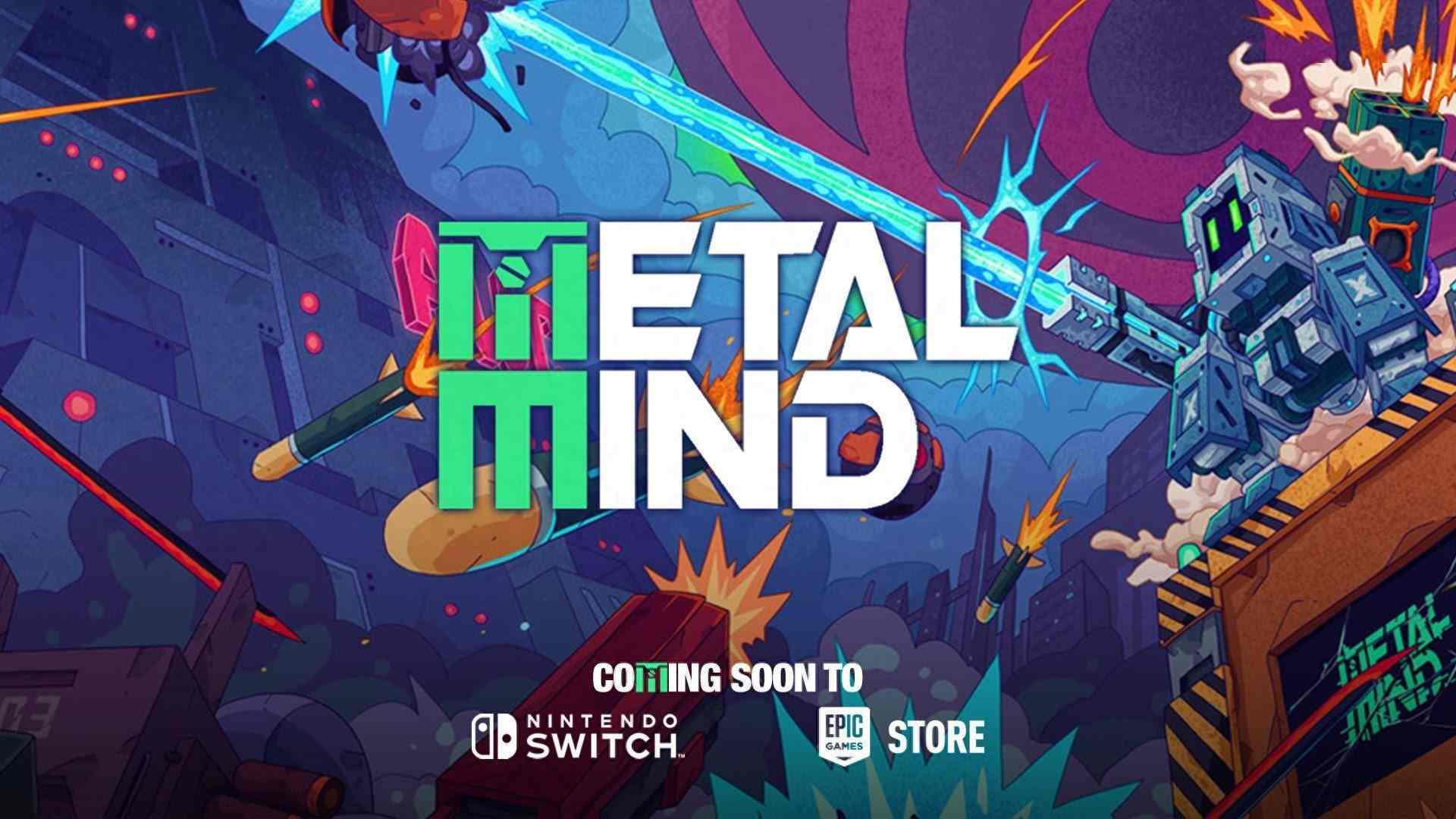 《METAL MIND》三月正式登陆Epic商城 肉鸽动作射击