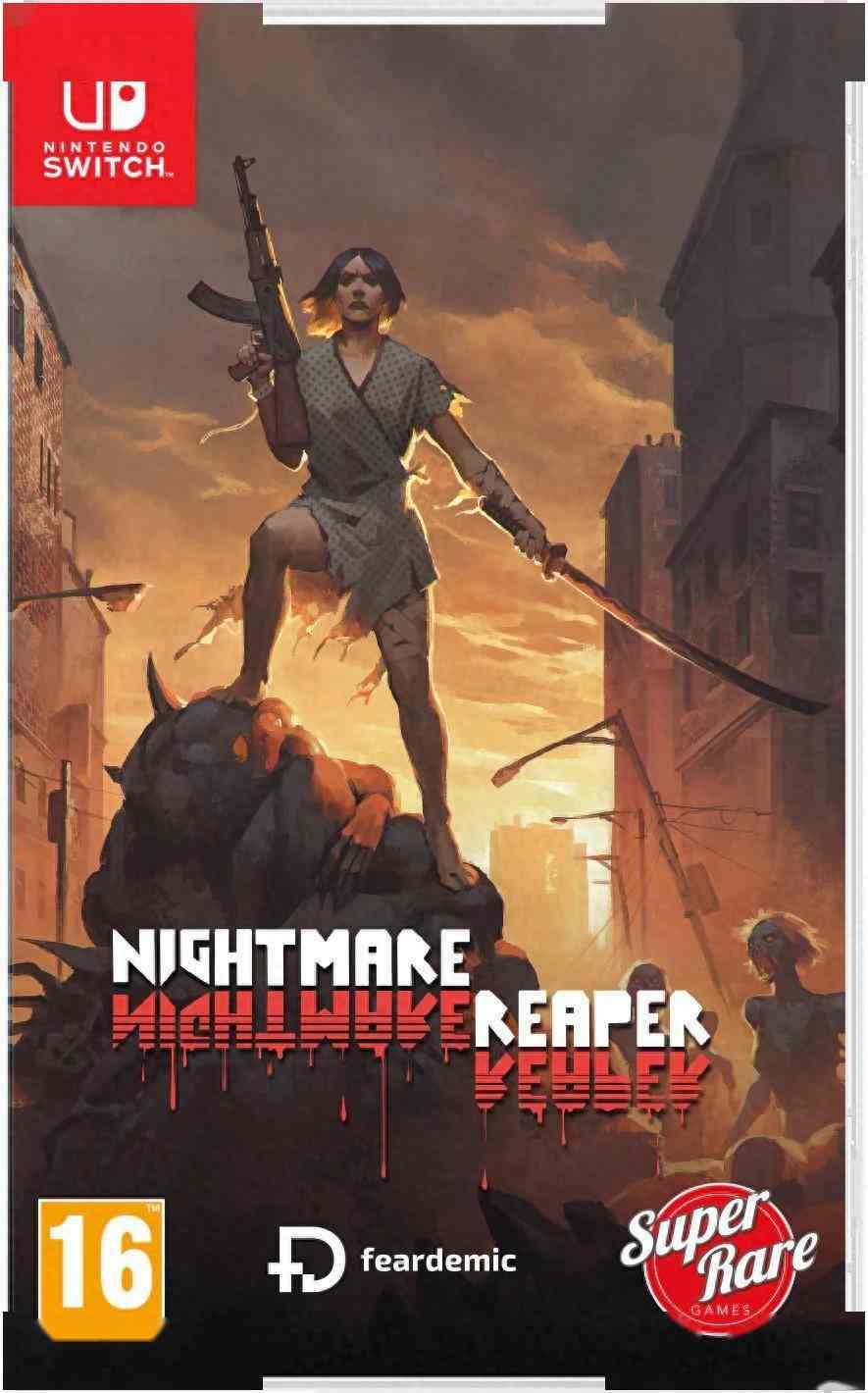 Steam特别好评复古射击游戏《Nightmare Reaper》即将推出NS实体版