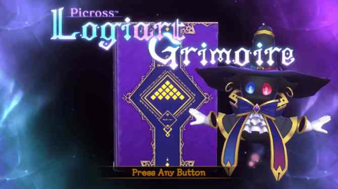 解谜名作《Picross：LogiartGrimoire》登陆Switch