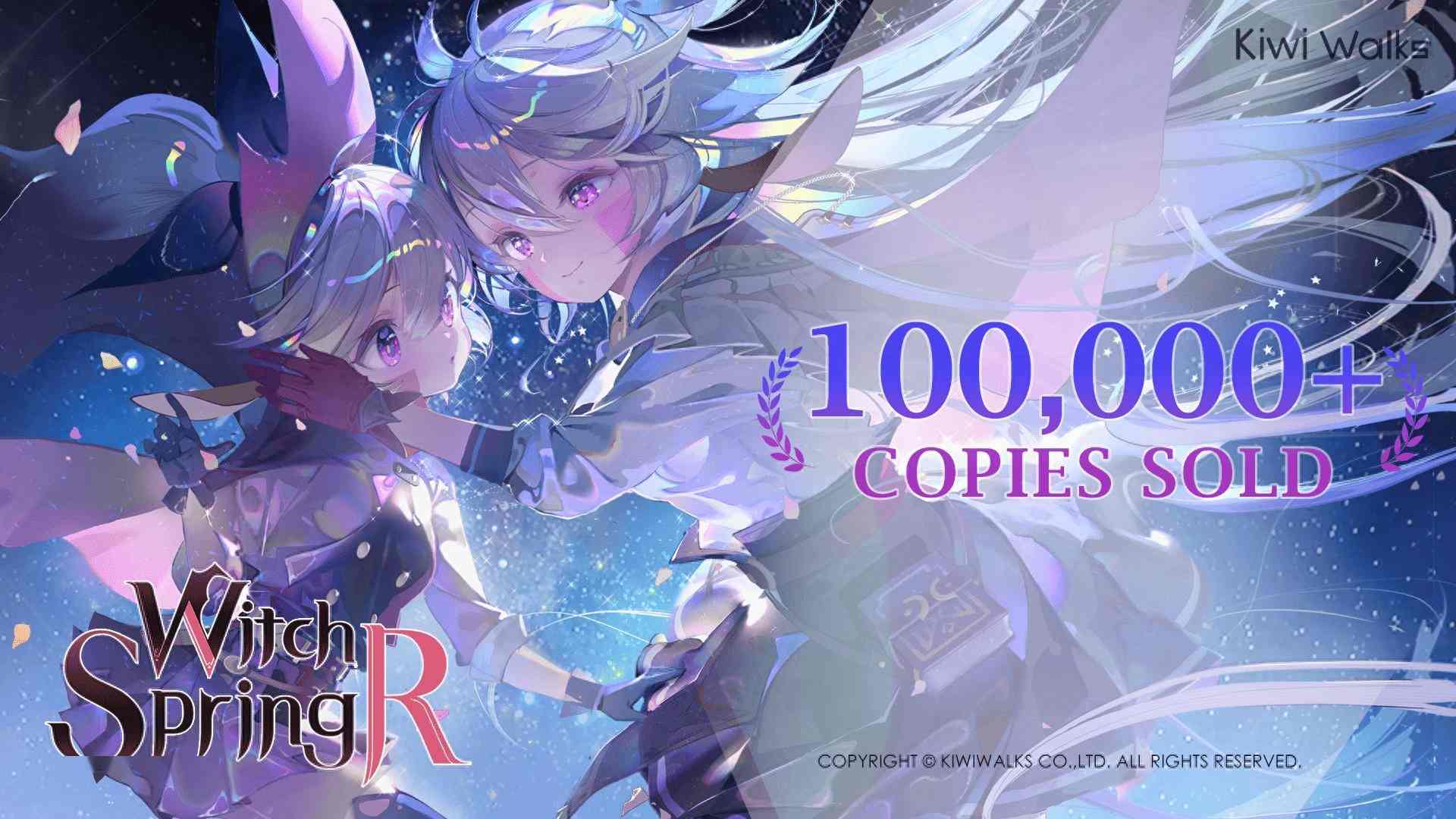 剧情驱动RPG游戏《魔女之泉R》Steam销量破10万套 8月29日发售