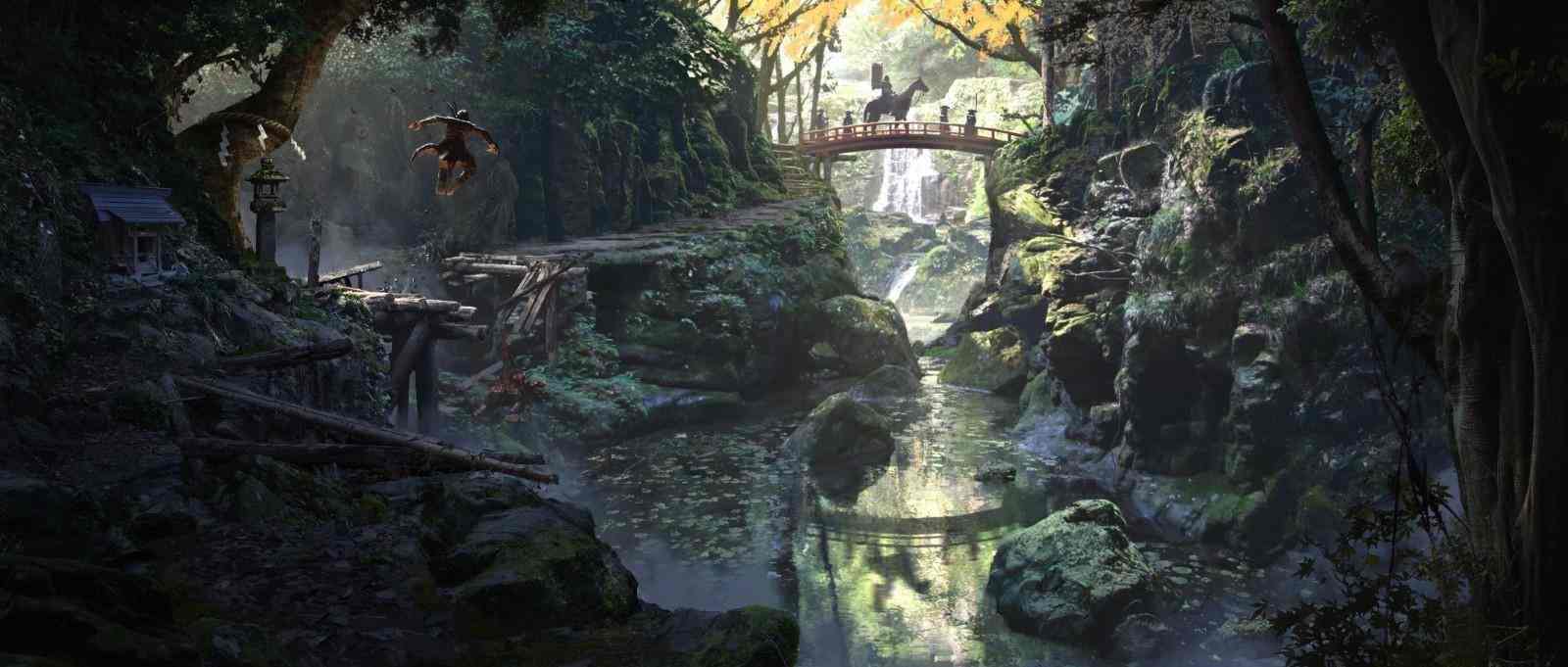 《刺客信条：影》新概念艺术图 游戏场景壮观绝美