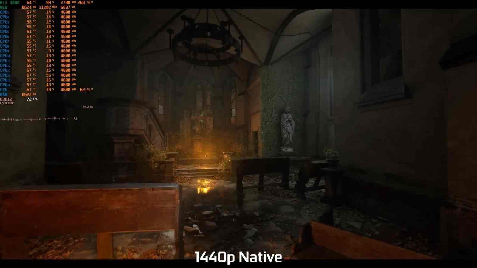 虚幻5.4技术演示画面逼真 但RTX4080很难达到4K/60帧