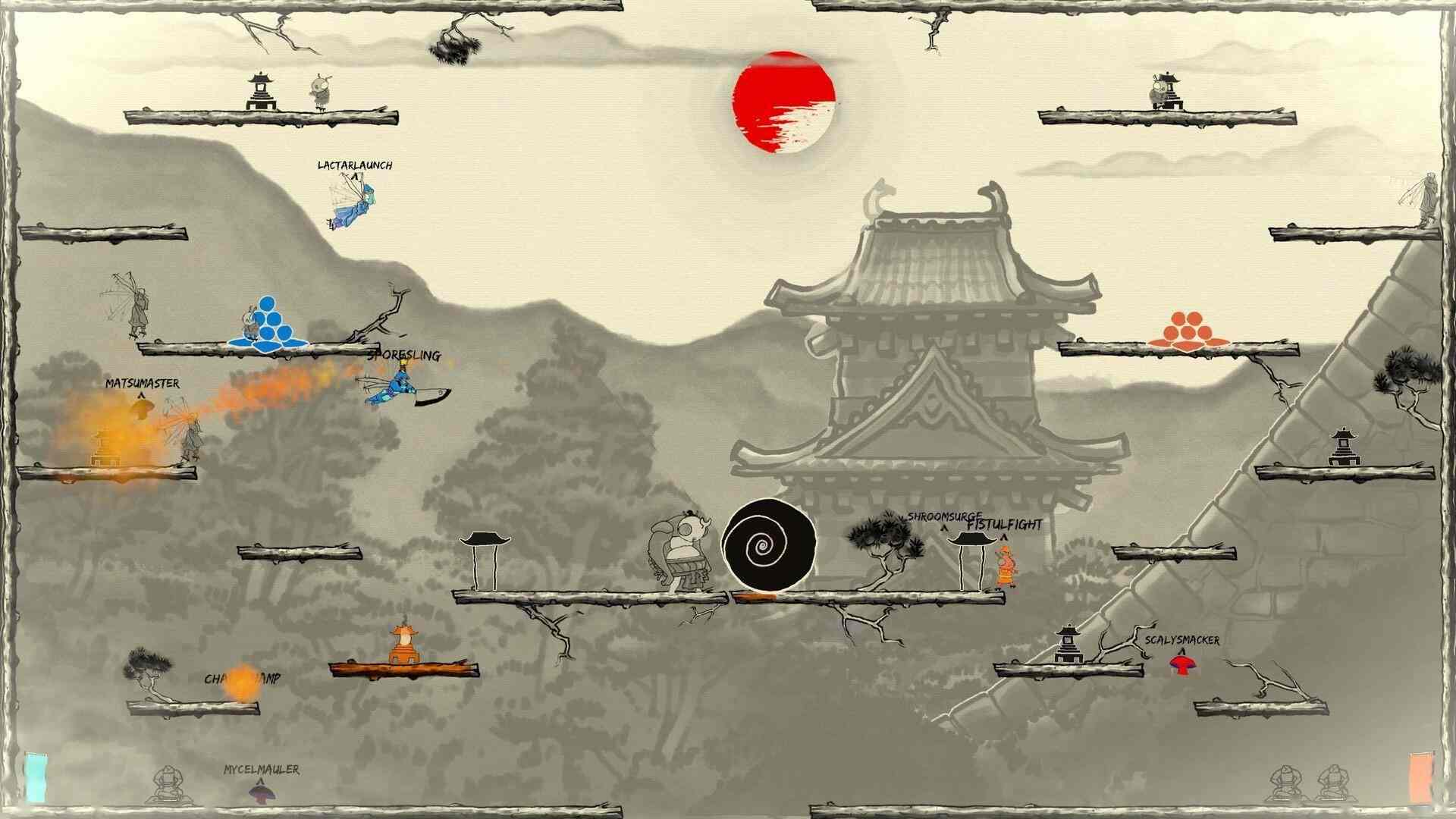 2D多人策略游戏《蘑菇围城》现已登录Steam平台 预计8月6日推出试玩版