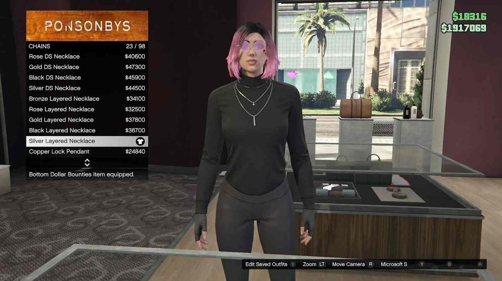 《GTA OL》更新添加了《GTA6》的物品：泳装女主的项链