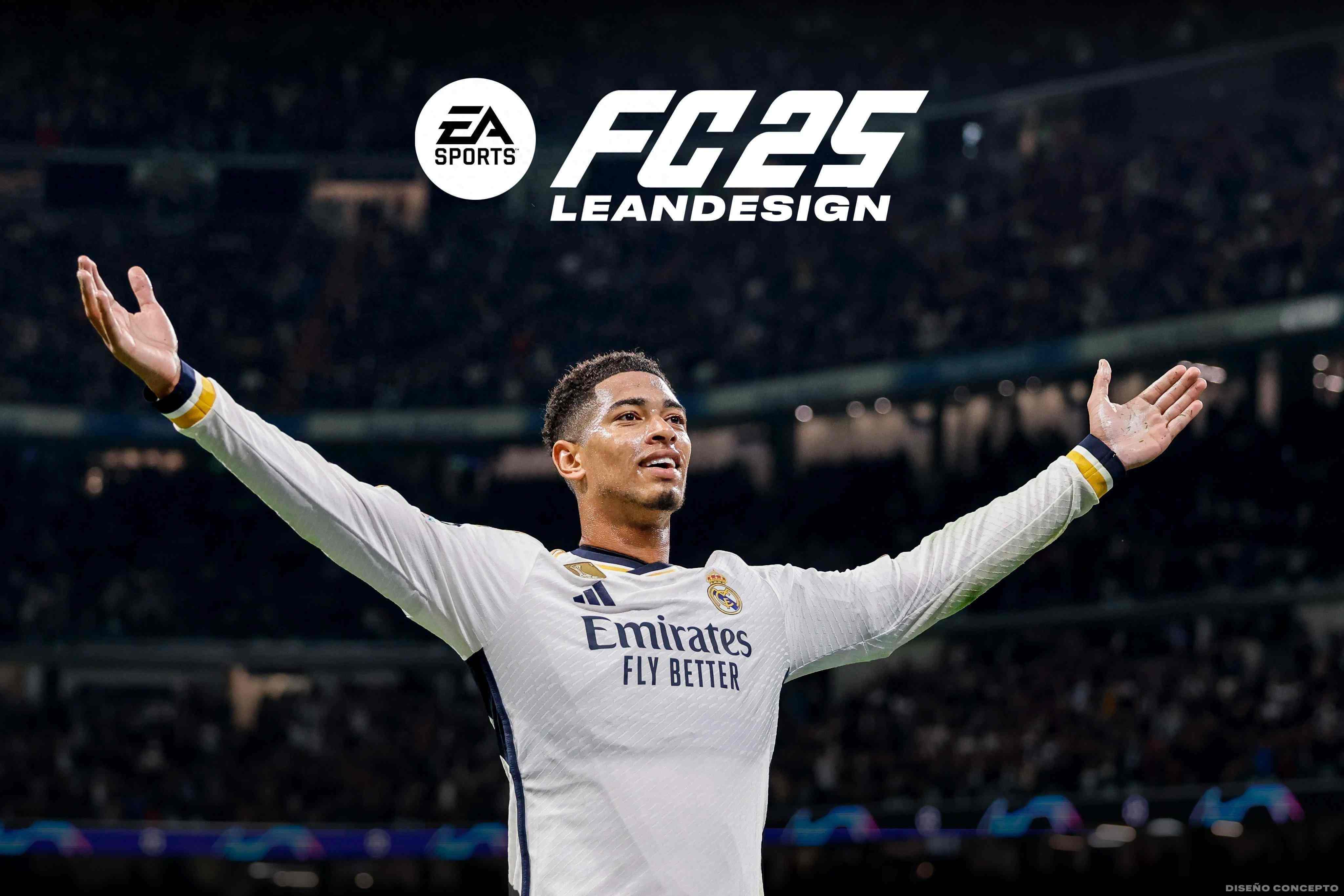 《EA Sports FC 25》封面人物为英国选手祖德·贝林厄姆